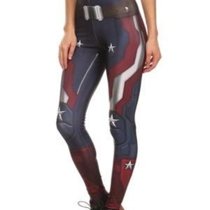 Poprageous Captain America (Murica) Leggings